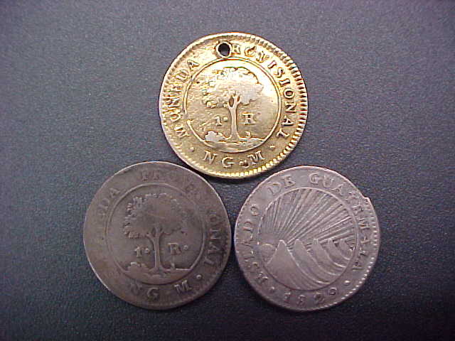 Central-American-Republic-Coins-And-Related-1824---Abt-1860
